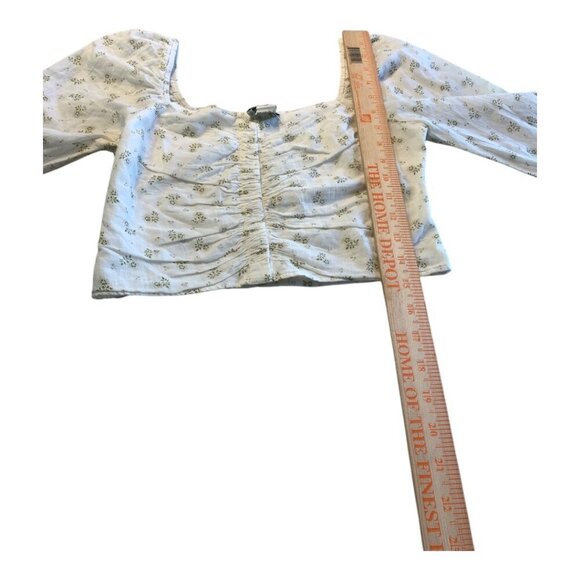 American Eagle Lightweight Sweetheart Crop Top Size Small - Picture 4 of 8